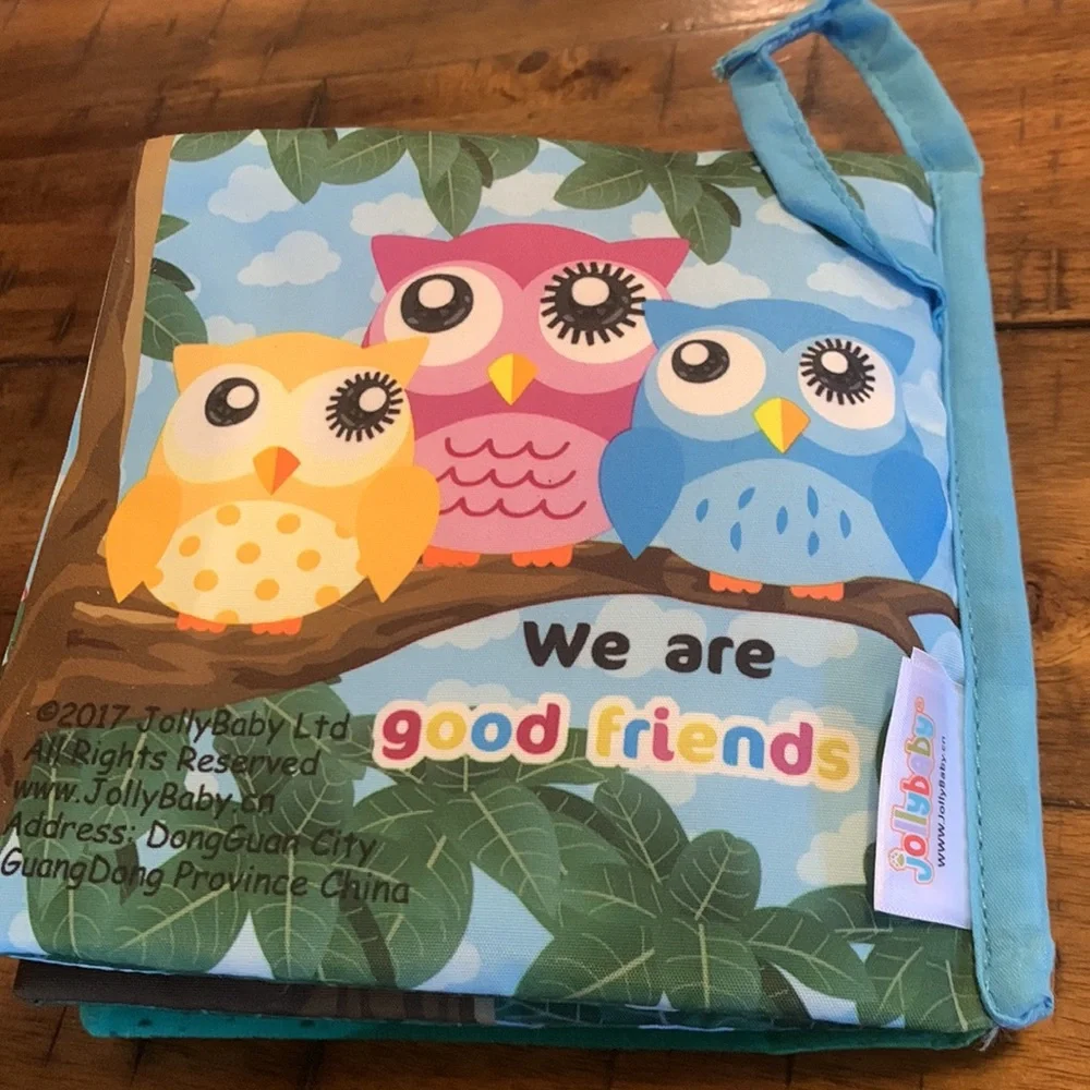 Jolly baby Good friend Cloth Book